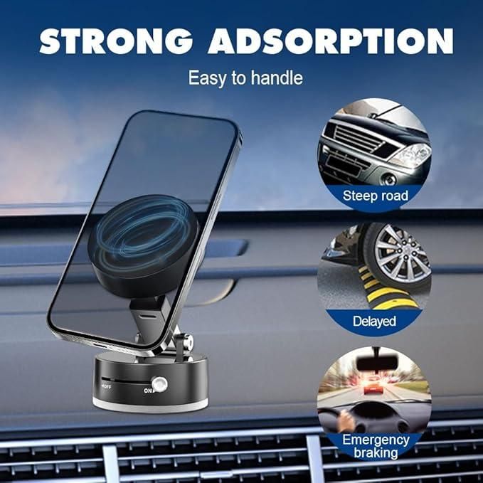 Vacuum Magnetic  Suction Phone Holder "40%OFF + FREE SHIPPING"