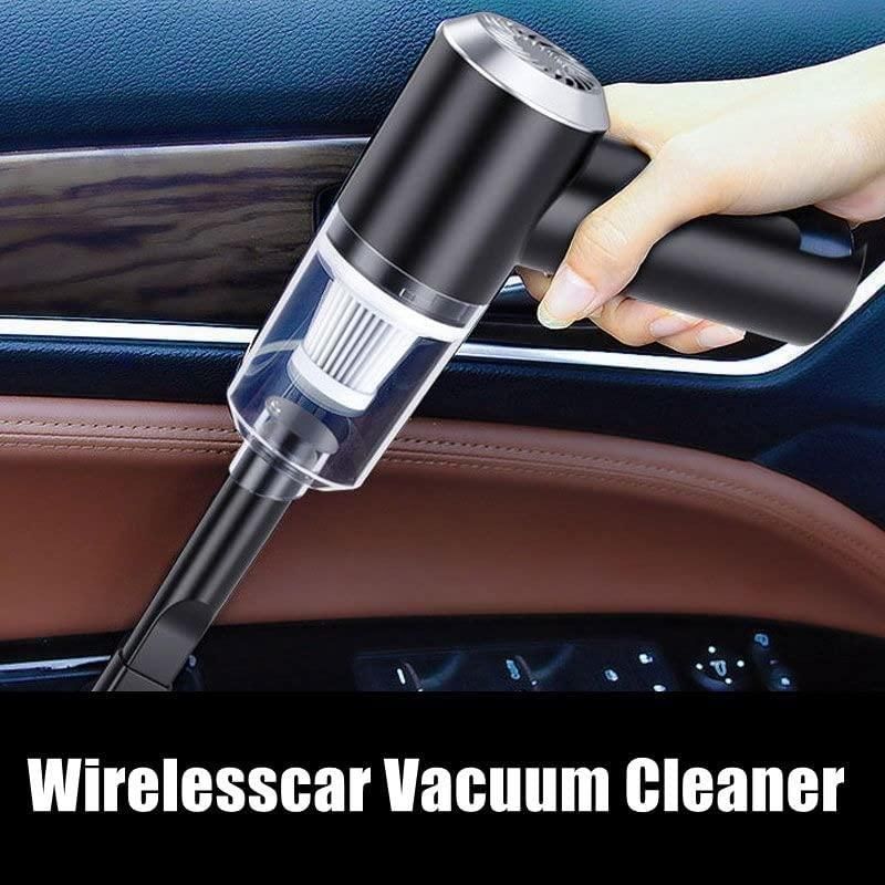 DustX™ Portable Rechargeable Air Duster + Mini Vacuum