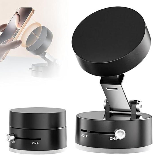 Vacuum Magnetic  Suction Phone Holder "40%OFF + FREE SHIPPING"