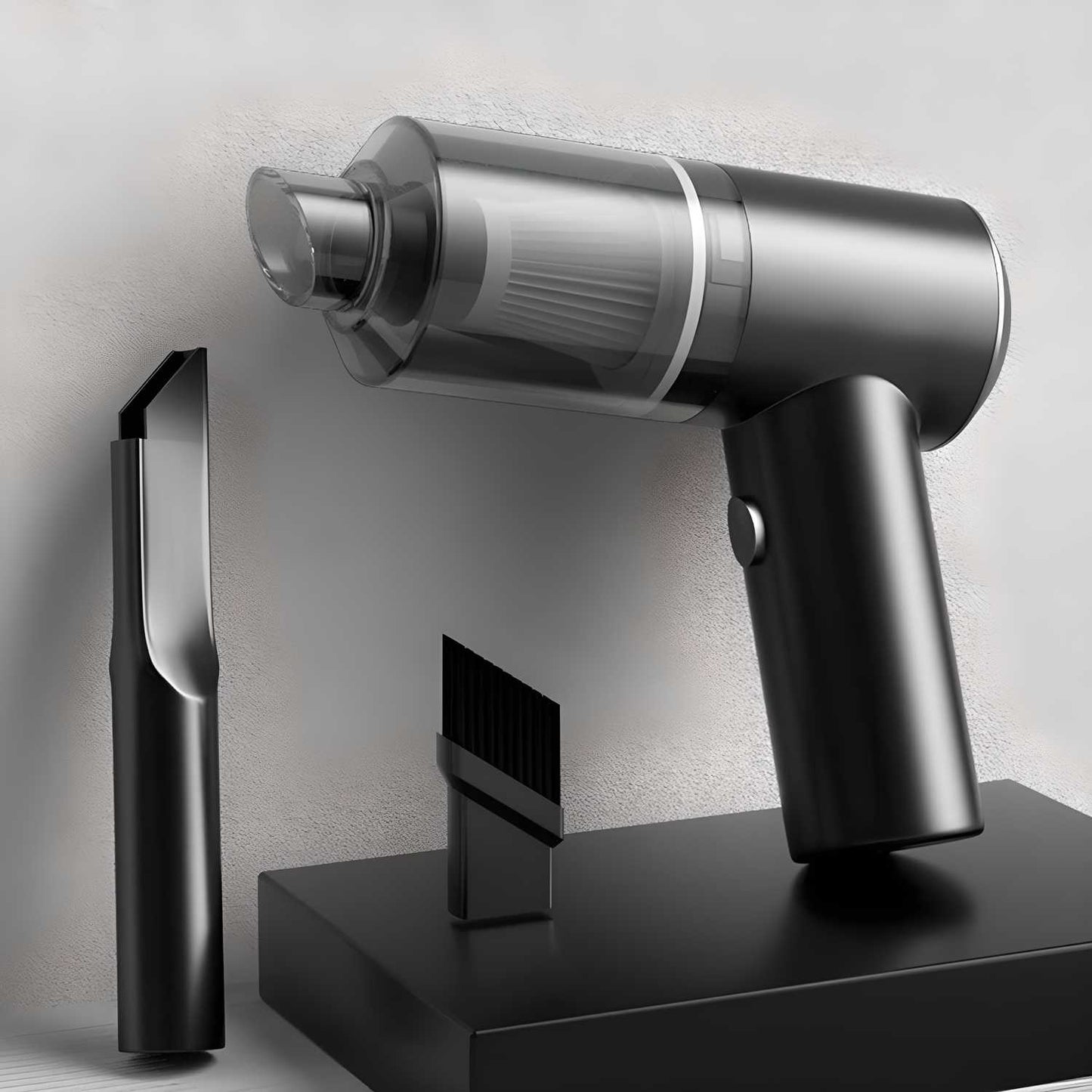 DustX™ Portable Rechargeable Air Duster + Mini Vacuum