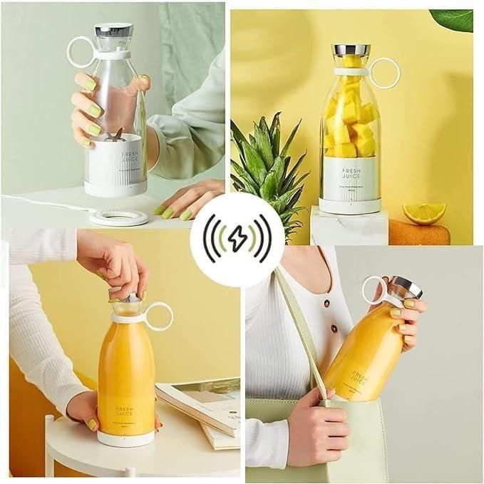 🍹 Travel Portable Mini USB Rechargeable Juice Blender – Fresh Juice Anytime, Anywhere!