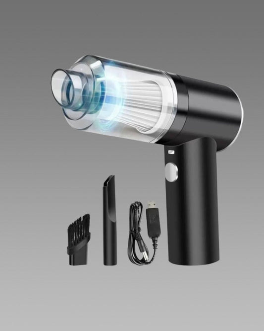 DustX™ Portable Rechargeable Air Duster + Mini Vacuum